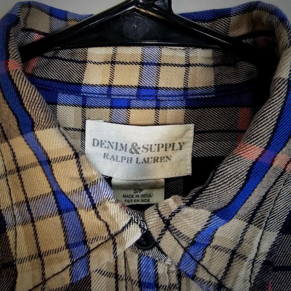 Denim & Supply Ralph Lauren
Multicolor Plaid Button Up Shirt Size
Small - Picture 3 of 11